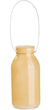 Deko-Flasche 10,5 x 4,8 x 3 cm, orange