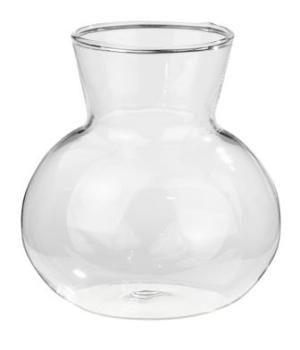 Mini-Glasvase 6,5 x 6,5 cm