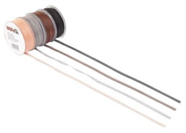 Organza-Band schoko, 5 mm, ldm