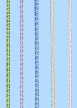 CREApop® Miniborte 3 mm, Rol. à 25 m, hellblau  ldm