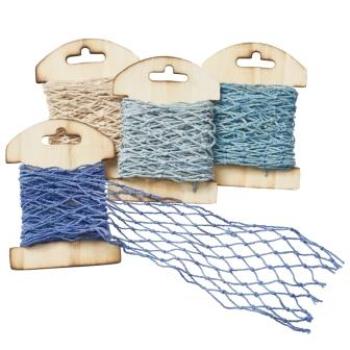 Netzband 13 x 100 cm, aqua