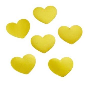 Flitter-Herzen, ca. 1,5 cm, gold, ca. 5 gr.