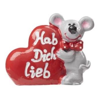 CREApop® Herz + Maus 2,5 cm, Btl. à 2 St.