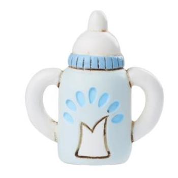 Trinkflasche ca. 4 cm, blau