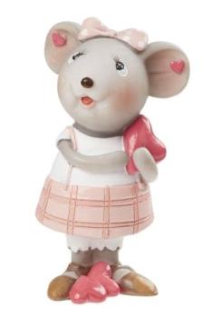Verliebte Mäuse "Sie" ca. 7 cm, stehend