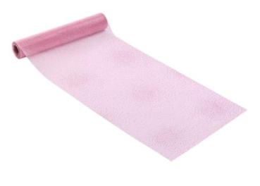 CREApop® Organza-Brilliant-Vlies ca. 28 cm x 15 m, rosa  ldm