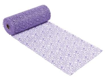 Dekostoff Netz-optik, 29 cm x 15 m, lavendel   ldm