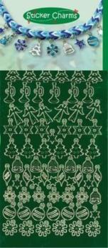 Sticker charms X-mas M. Green