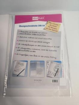 Schreibfolie A4 / Überhangfolie