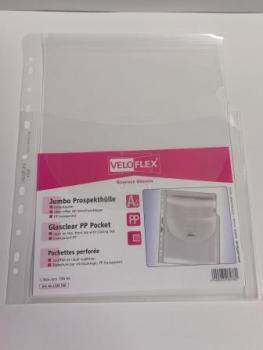 Prospekthülle Jumbo, A4, PP, transparent