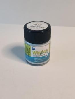 KREUL Schablonierfarbe ´Window Style´, 50 ml, Glitter silber