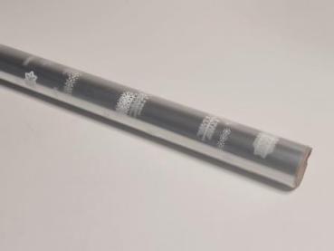 Weihnachtsfolie 2,5mx70cm m.Druck sort.