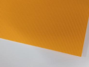 Bastelwellpappe gelb