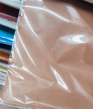 Blumenseide 50x70cm braun