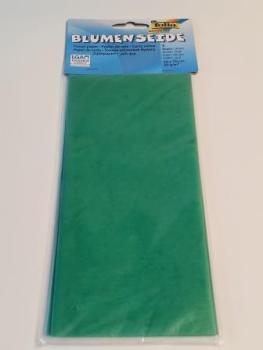 Blumenseide 50x70cm grün