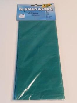 Blumenseide 50x70cm dunkelgrün