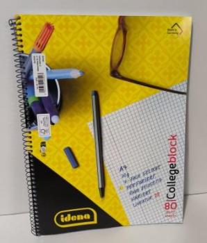 Idena Postmappe A4, PP mit Gummizug, gelb