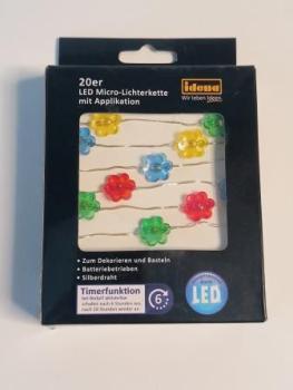 LED Micro-Lichterkette Blumen