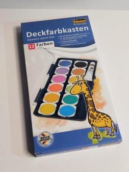 Idena Deckfarbkasten 12er