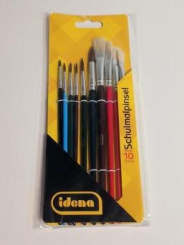 Idena Schulmalpinsel 10er