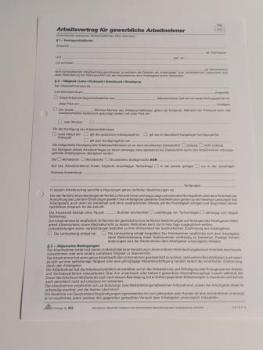 Arbeitsvertrag