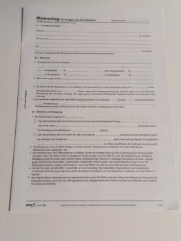 Mietvertrag f.Garagen