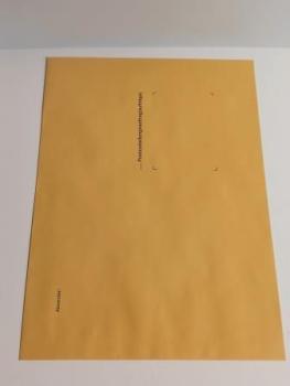 Zustellungsumschlag  B4 gelb 50St.