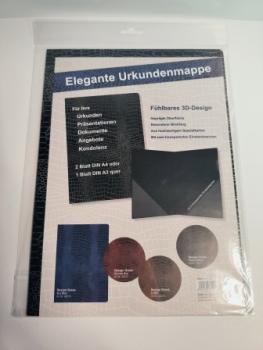 Urkundenmappe Grace Carbon sw