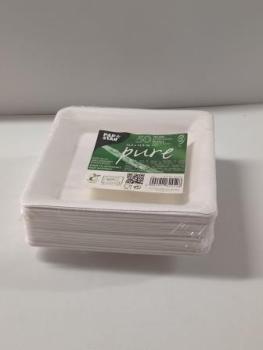 50 PAPSTAR Zuckerrohr-Teller Zuckerrohr