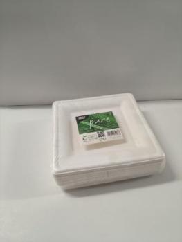 50 PAPSTAR Zuckerrohr-Teller Zuckerrohr