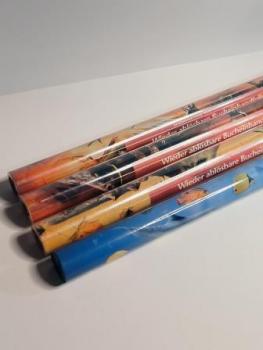 Bucheinbandfolie 2 x 0,45 m ablösbar sort