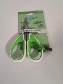 Bastelschere spitz 15cm apfelgrün