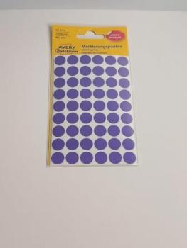 Markierungspunkte violett 12mm