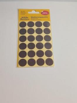 Markierungspunkte taupe 18mm