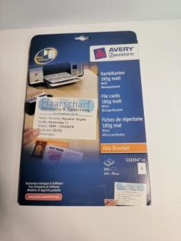 Karteikarten 105x70mm weiß