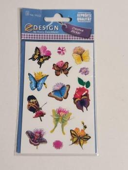 Schmucketikett Schmetterling