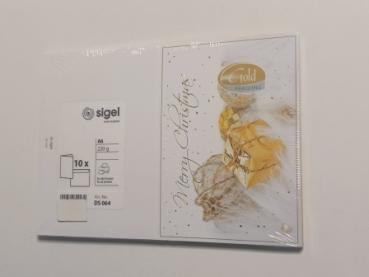 Weihnachts-Karten (inkl. Umschläge) Christmas Present,Glanzkarton, A6 (A5)