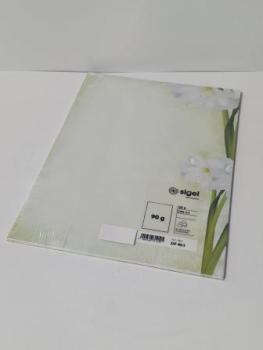 Design Papier 25BL grüne Blumen