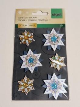 Weihn.Schmucketikett Sp.Stars