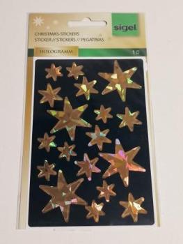 Weihn.Schmucketikett gold