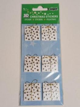 Weihn.Schmucketikett Päckchen