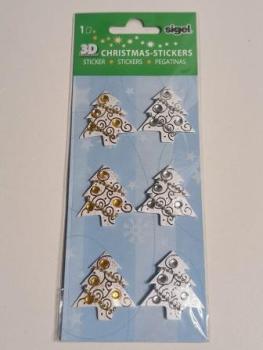 Weihn.Schmucketikett W.Bäume