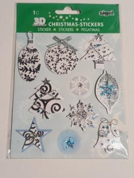 Weihn.Schmucketikett Silver