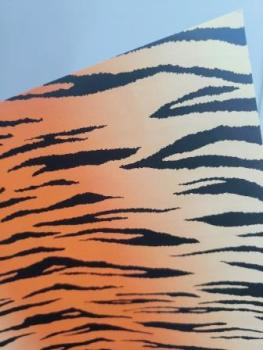 Bastelkarton 50 x 70 cm 300g Tiger