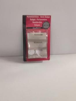 Namensschild 40 x 75mm