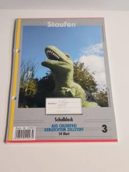 Schulblock A5 50BL Lin.3