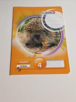 Heft A5 16Bl Lineatur 4