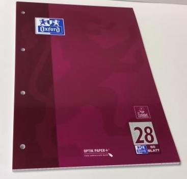 Schulblock A4 50Bl Lin.28