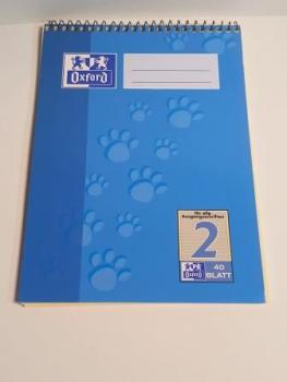 Spiralblock A5 40Bl Lin.2