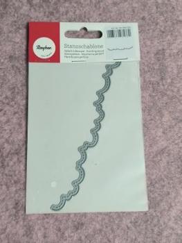 Stanzschablone: Clouds Border, 16,7x1,9cm, SB-Btl 1Stück